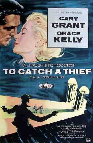  To Catch A Thief 01 film star poster A4 Photo Print