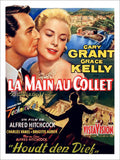 To Catch A Thief Hitchcock Belgian Movie Poster Vintage Retro Advert Poster A4 