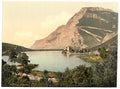 Toblino general view Tyrol Vintage A4 Photo Print