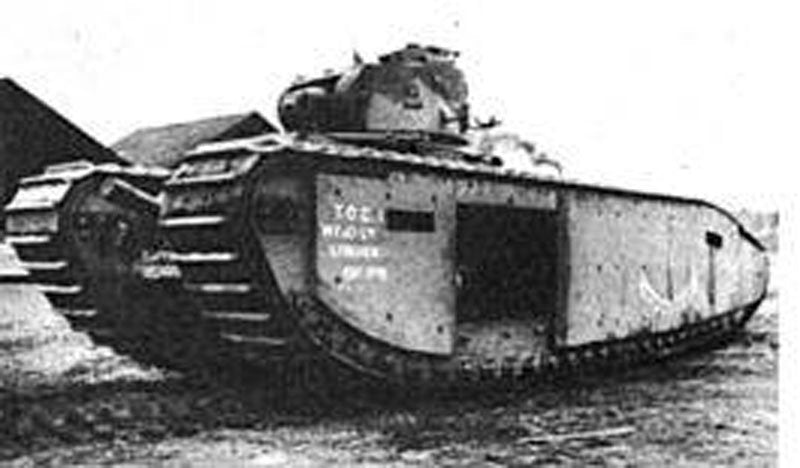 Tog 1 Heavy Tank A4 Photo Print