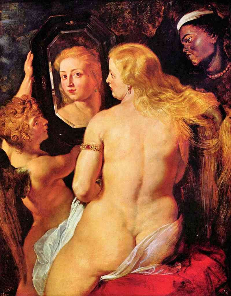 Toilette Of Venus Rubens A4 Photo Print