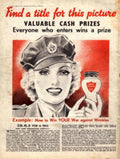 Tokalon Cream Prize 1940s Vintage Retro Advert Poster