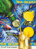 Tom Collins Recipe 1980s Vintage Retro Advert