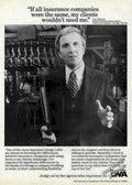Tom Fillip Insurance Vintage Retro Advert Ads A4 Photo Print