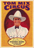 Tom Mix Circus 1 film star poster A4 Photo Print