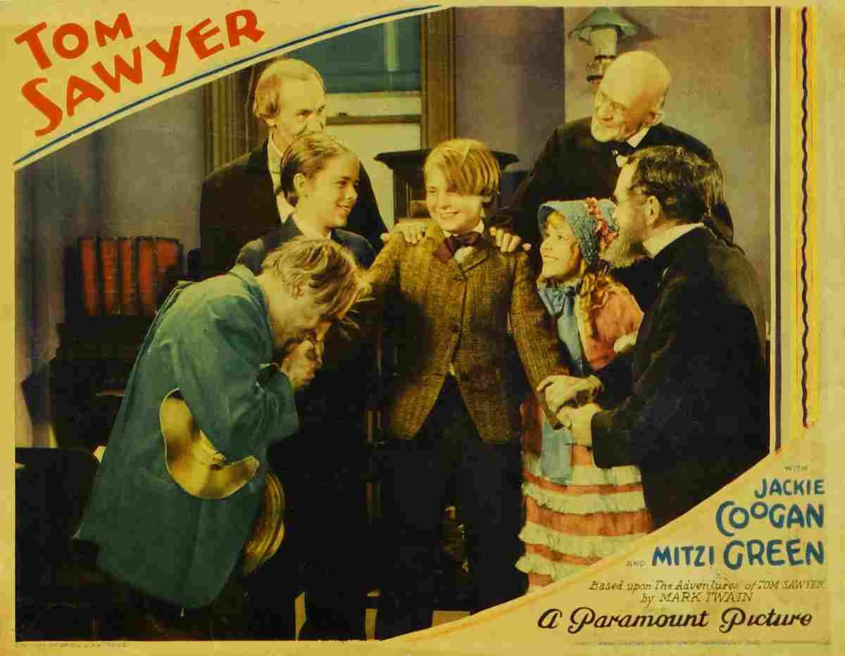  Tom Sawyer 1930 01 film star poster A4 Photo Print