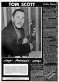 Tom Scott Town Vintage Retro Advert Ads A4 Photo Print