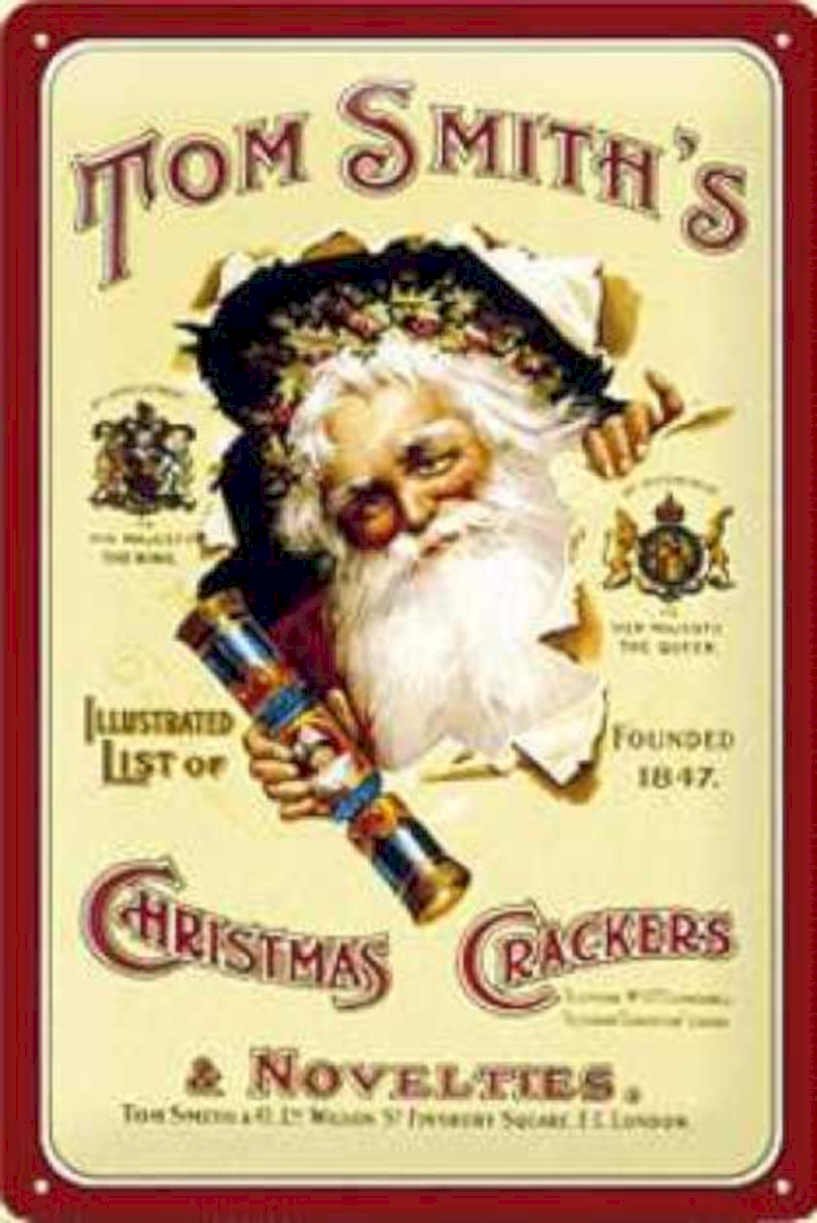 Tom Smith Crackers Vintage Retro Advert Ads A4 Photo Print
