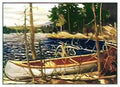 Tom Thomson 01a14x10tomthomson canoe 352x 2x progressive Art A4 Photo Print