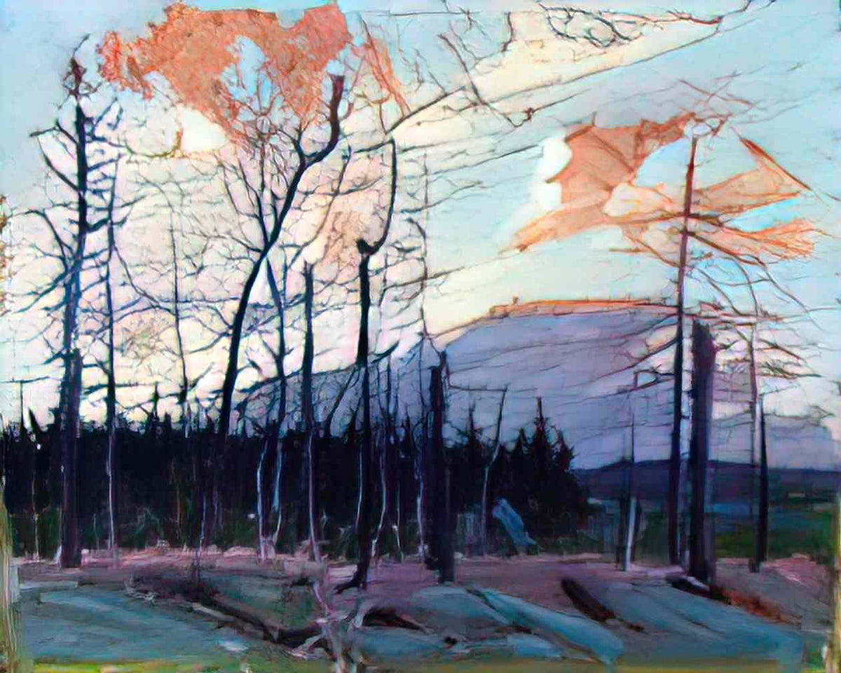 Tom Thomson 0f90c1cc81e0a14ed3e50405f16a8098 Art A4 Photo Print