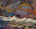 Tom Thomson swift water 1916 Art A4 Photo Print