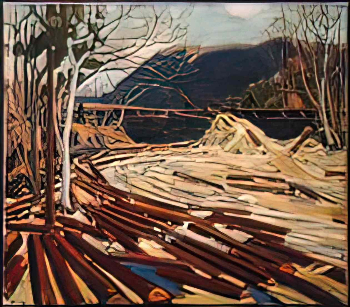 Tom Thomson tom thomson the drive 1916 1917 Art A4 Photo Print