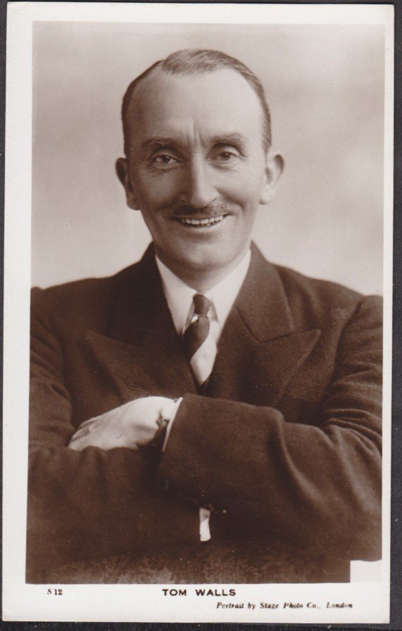 Tom Walls Smiling Vintage A4 Photo Print