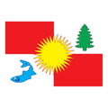 Tomarinsky Rayon Flag N6641 A4 Photo Print