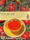 Tomato Soup Ad Vintage Retro Advert Ads A4 Photo Print