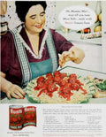 Tomatoes Pasta Hunt Vintage Retro Advert Ads A4 Photo Print