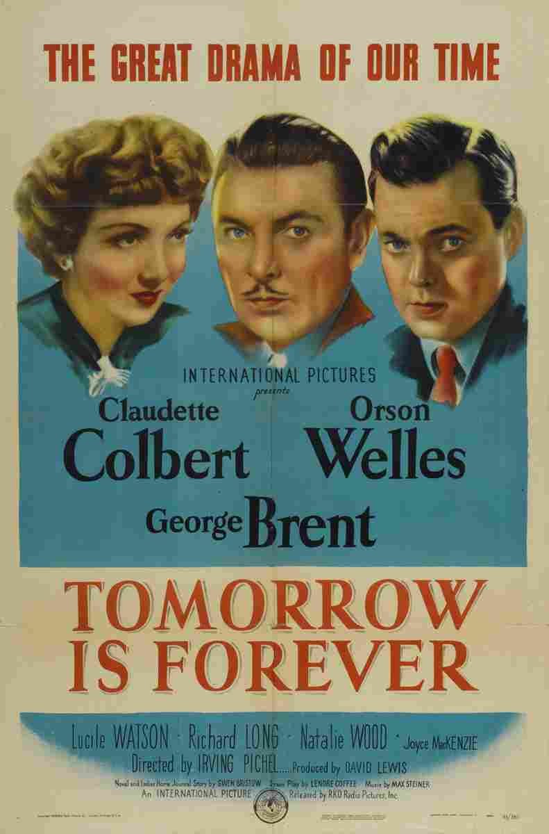  Tomorrow is Forever 03 film star poster A4 Photo Print