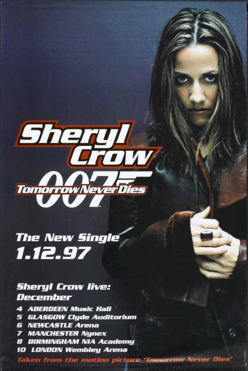 Tomorrowneverdies5 Vintage Retro Advert Poster A4 Photo Print