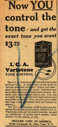 Tone Control Box Vintage Retro Advert Ads A4 Photo Print