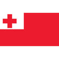 Tonga Flag N1843 A4 Photo Print