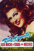  Tonight and Every Night 03 film star poster A4 Photo Print