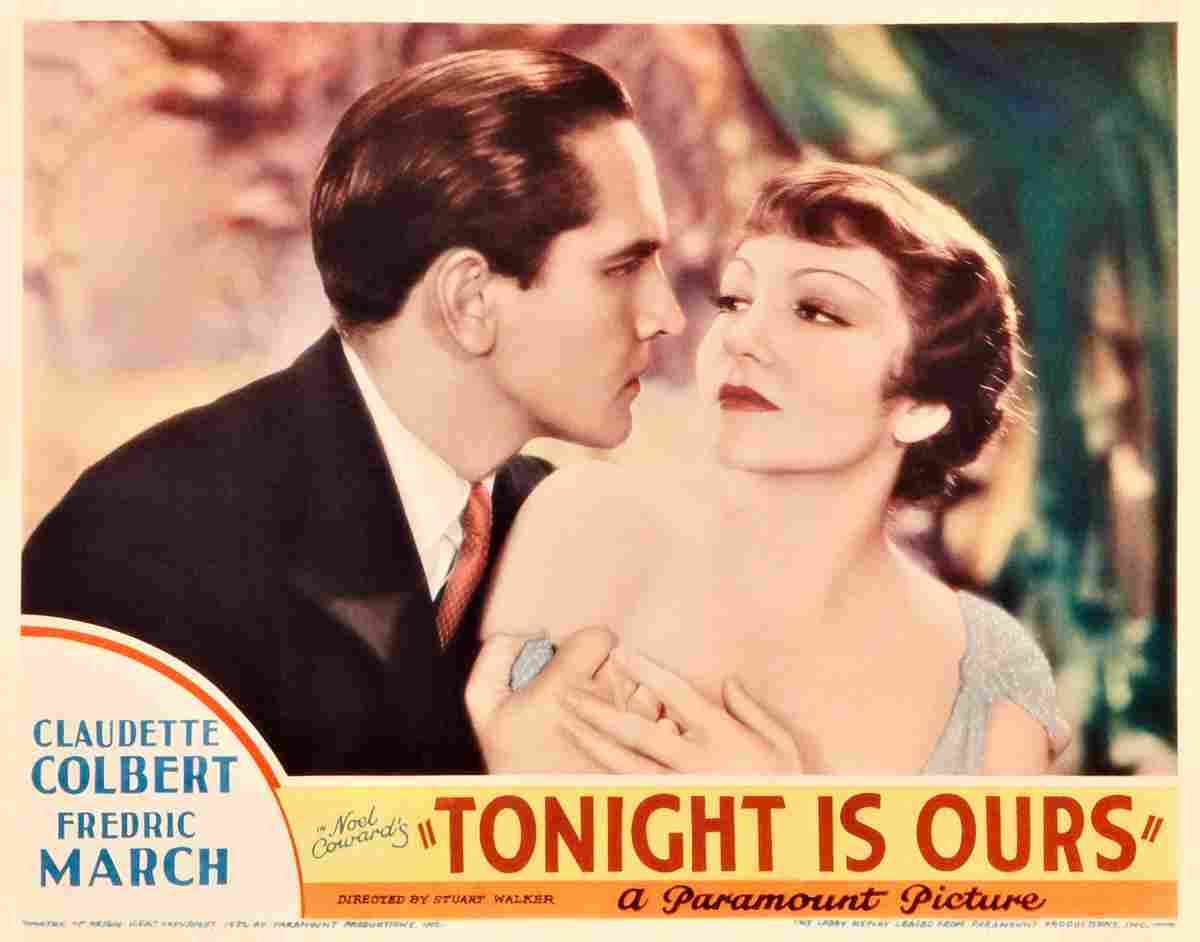  Tonight is Ours 02 film star poster A4 Photo Print
