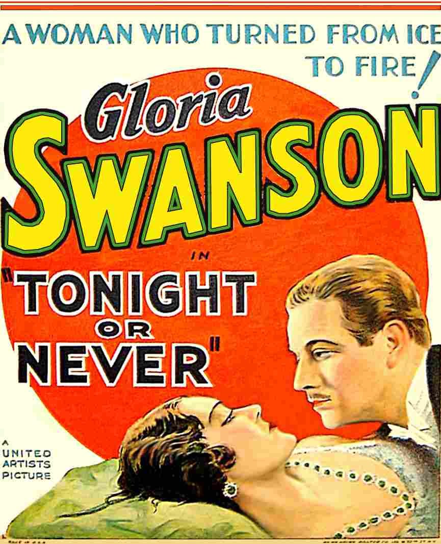  Tonight or Never 01 film star poster A4 Photo Print