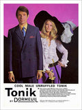 Tonik Mens Fashion 1960s Vintage Retro Advert Poster A4 Photo Print