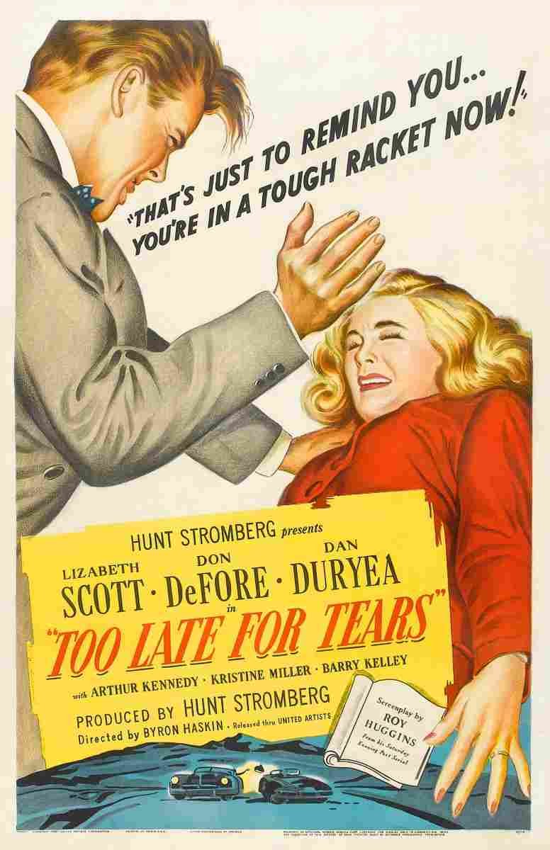  Too Late for Tears 01 film star poster A4 Photo Print