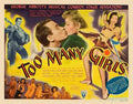  Too Many Girls 1940 02 film star poster A4 Photo Print