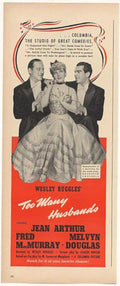 Too Many Husbands Vintage Retro Advert Ads A4 Photo Print