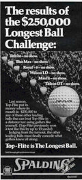 Top Flite Golf Vintage Retro Advert Ads A4 Photo Print
