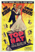  Top Hat 03 film star poster A4 Photo Print