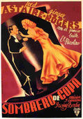  Top Hat 04 film star poster A4 Photo Print