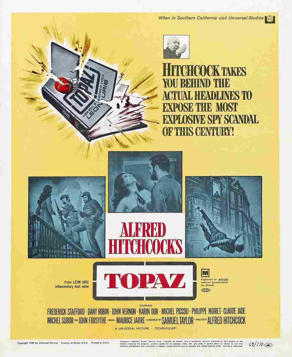  Topaz 01 film star poster A4 Photo Print
