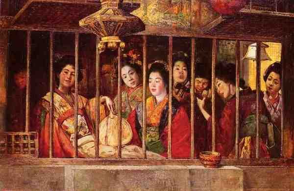 Tornai Gyula The Geisha House 5 A4 Photo Print
