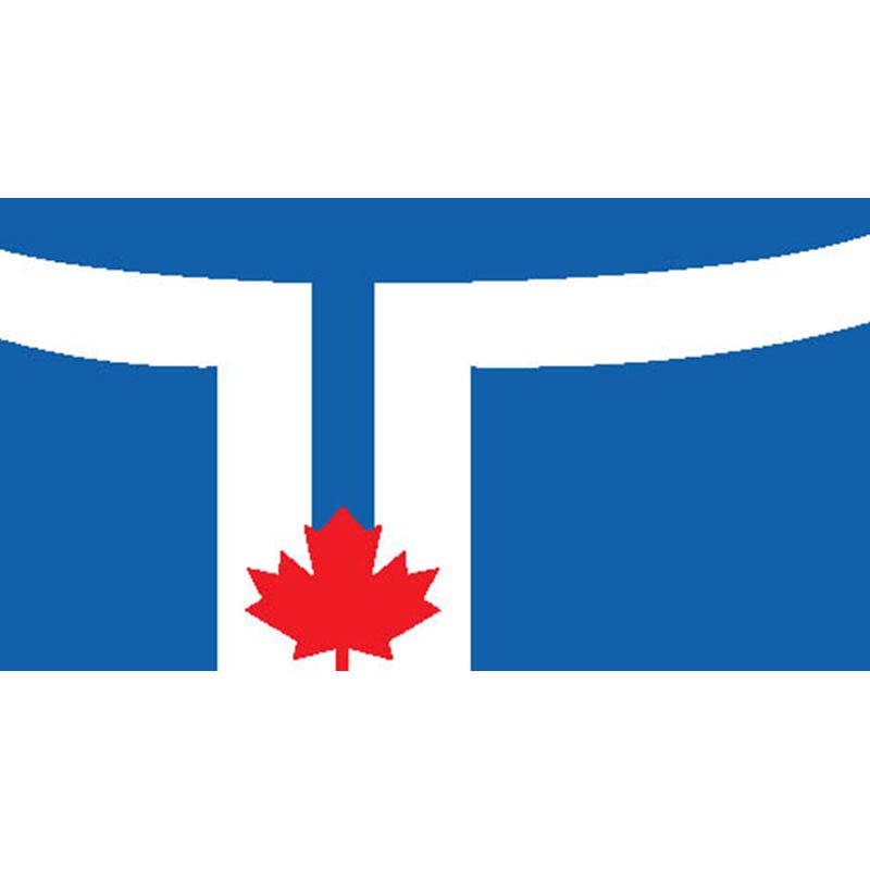 Toronto City Flag N3921 A4 Photo Print