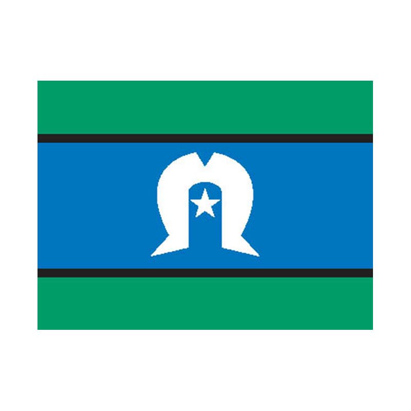 Torresstrait Islanders Flag N4789 A4 Photo Print