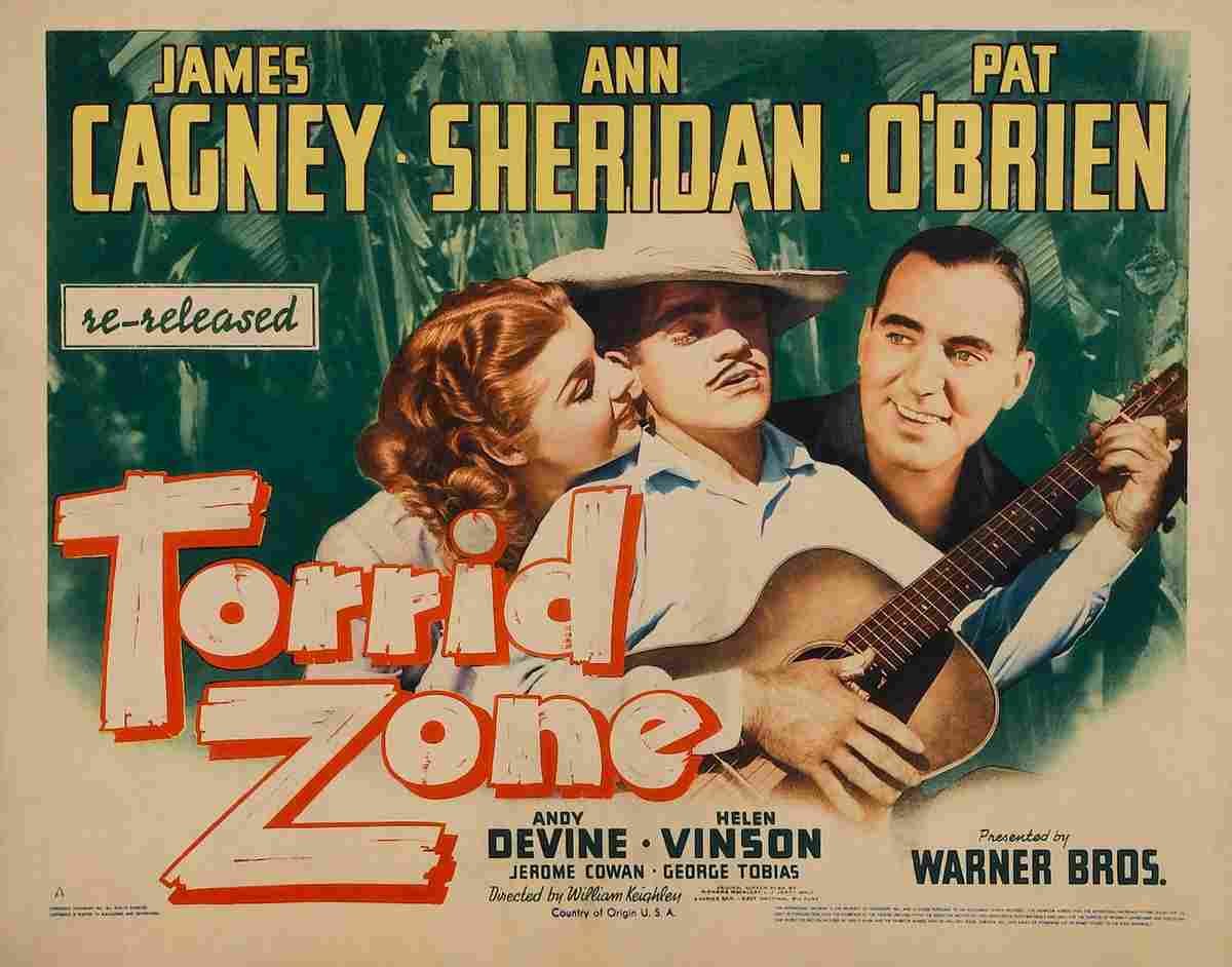  Torrid Zone 02 film star poster A4 Photo Print