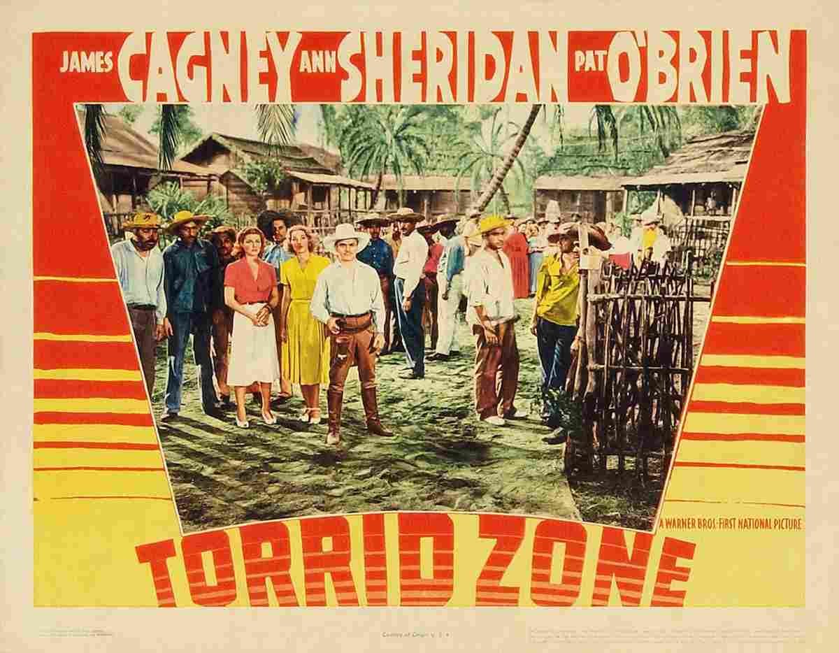  Torrid Zone 06 film star poster A4 Photo Print