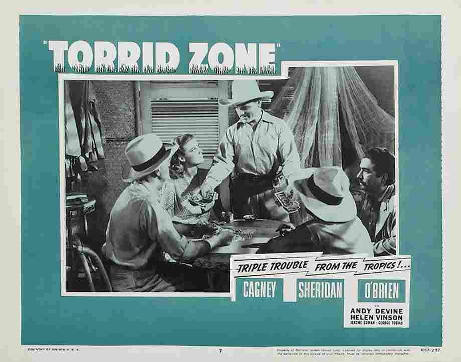  Torrid Zone 09 film star poster A4 Photo Print