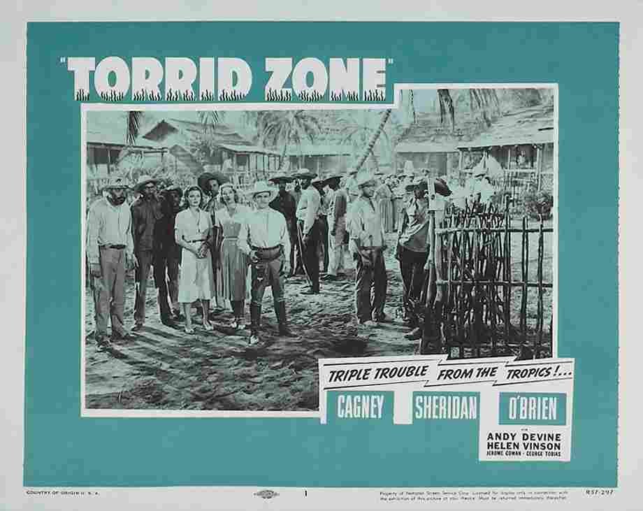  Torrid Zone 12 film star poster A4 Photo Print