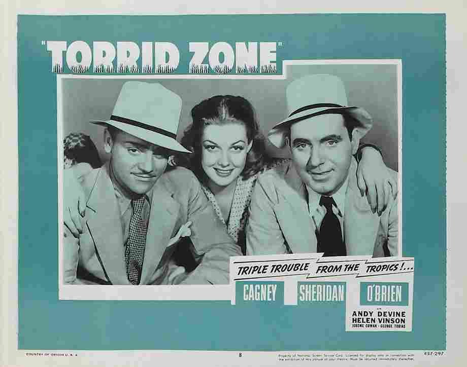  Torrid Zone 16 film star poster A4 Photo Print