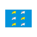 Torzhok City Flag N835 A4 Photo Print