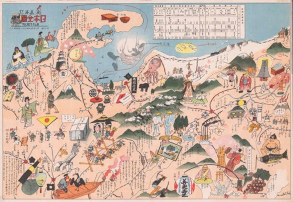 Tosa Battle Ukiyo Vintage Retro Advert Poster