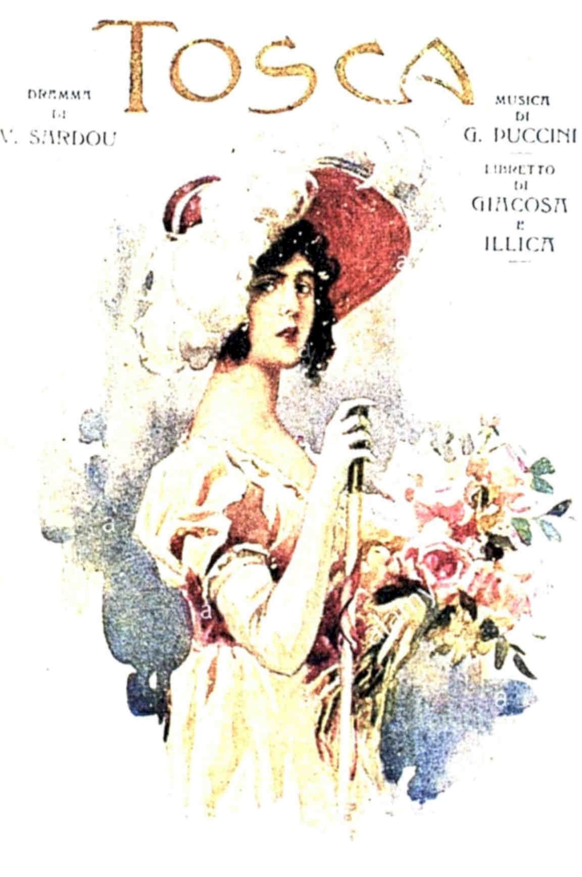 Tosca Opera Puccini Vintage Retro Advert Poster A4 Photo Print