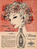 Toscana Perfumed Cologne Vintage Retro Advert Ads A4 Photo Print