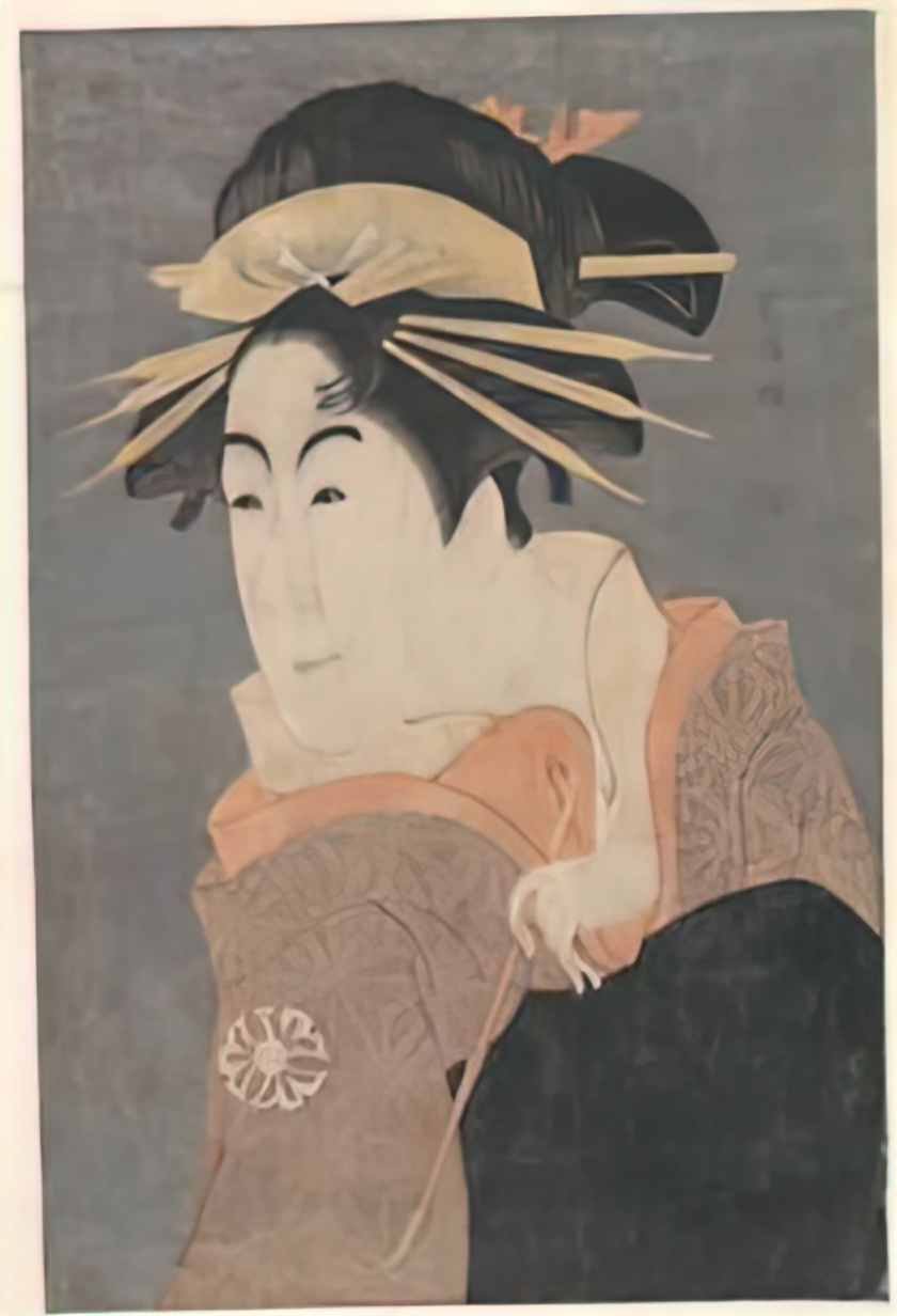 Toshusai Sharaku met dp130178 Art A4 Photo Print