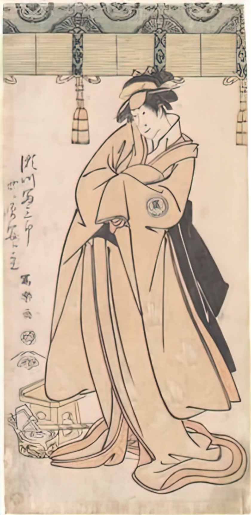 Toshusai Sharaku met dp130179 Art A4 Photo Print
