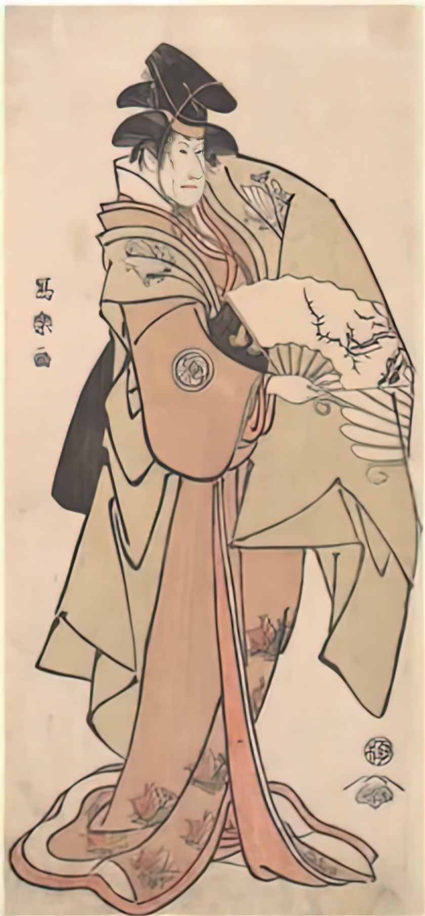 Toshusai Sharaku met dp130212 Art A4 Photo Print